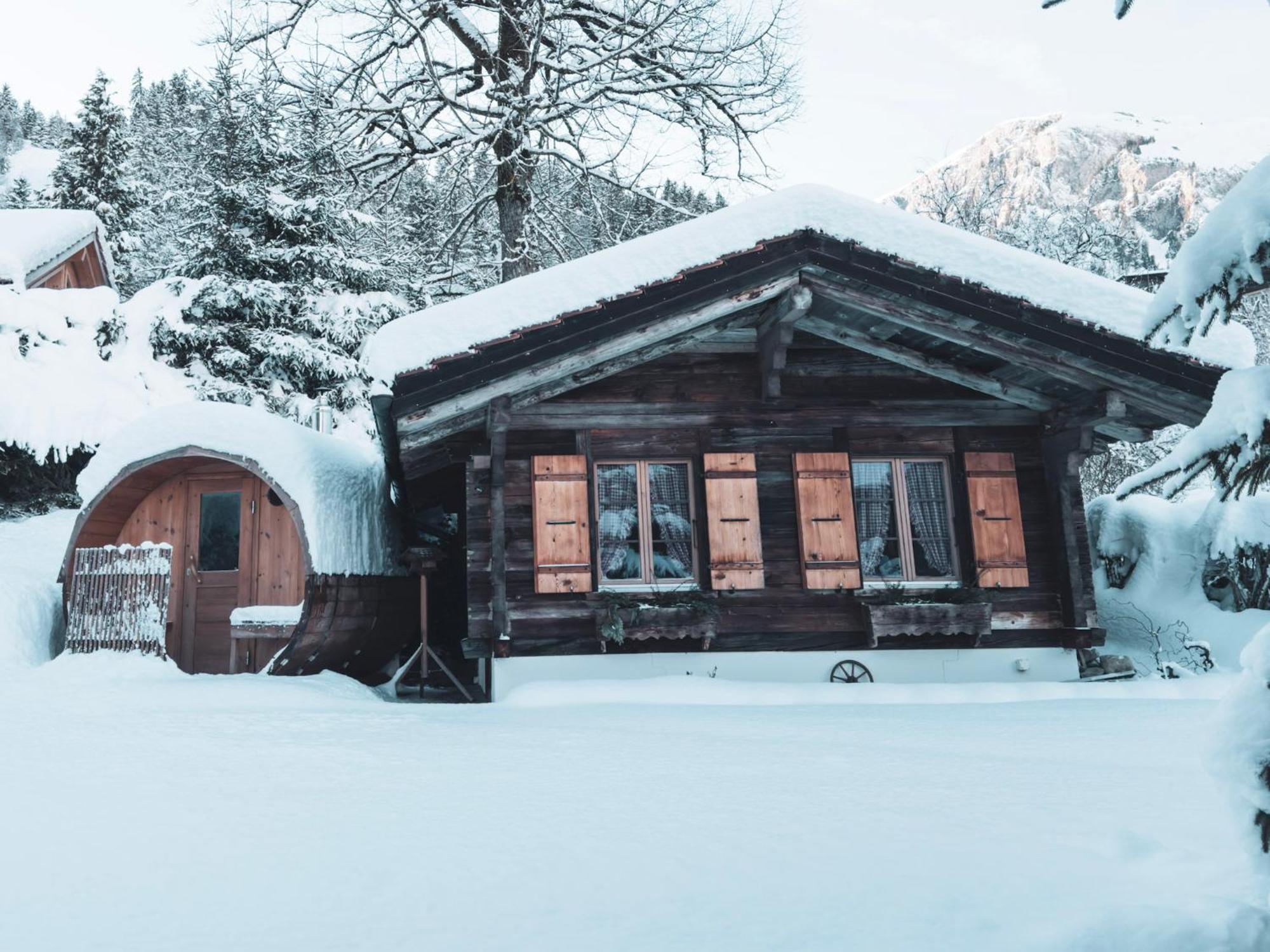Chalet Wassermandli 伦克 外观 照片